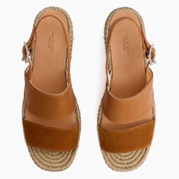 Rag & Bone Edie Wedge 6.5 New in Box + sleeper bag - Picture 5 of 5